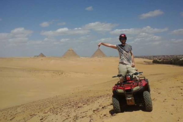 Desert Safari in Pyramids from Port Said port