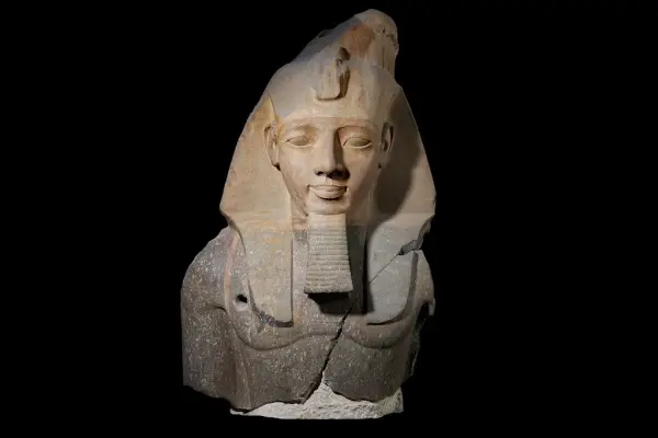 Ramesses II Red Granite Statue