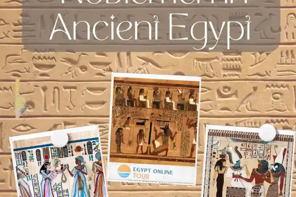 Where did Noblemen live in Ancient Egypt