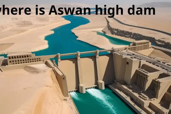 Where is Aswan high dam ? Location, Facts & History