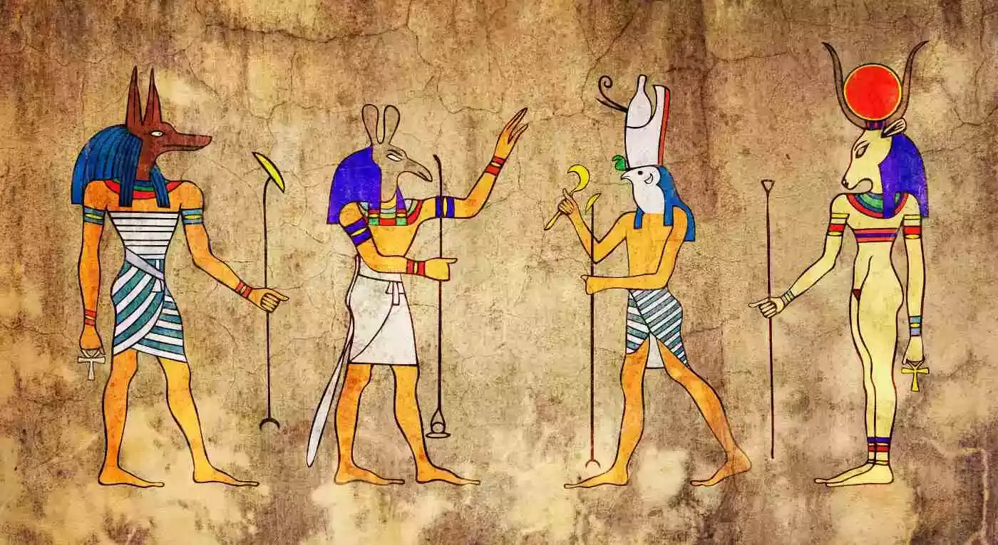Egyptian Legends of Gods and Goddess