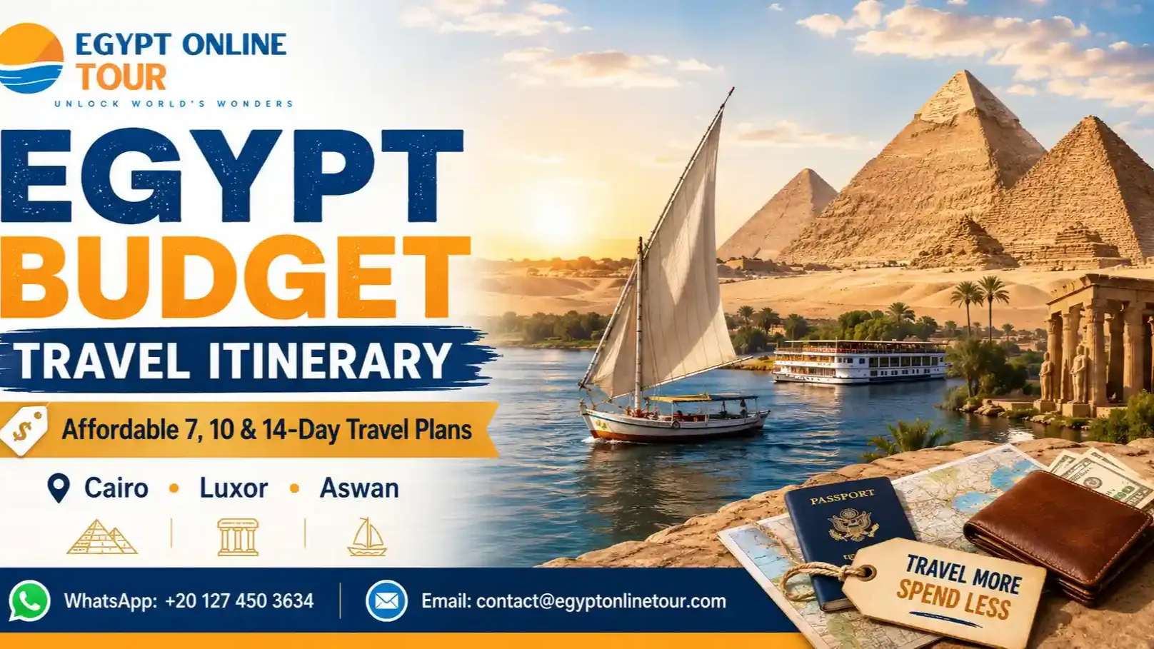 Egypt Budget Travel Itinerary