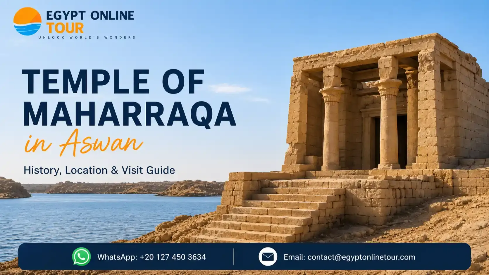 Temple of Maharraqa in Aswan