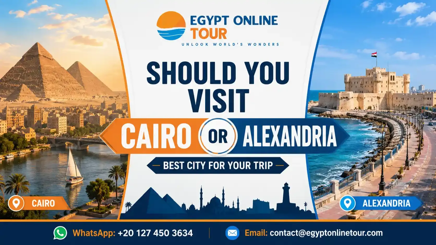 Should You Visit Cairo or Alexandria?