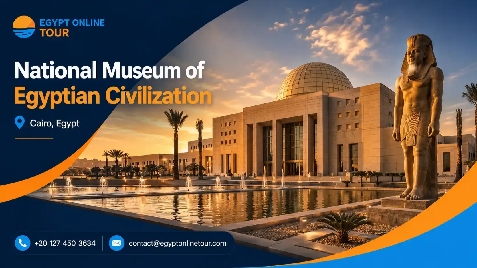 Egyptian Civilization Museum in Cairo