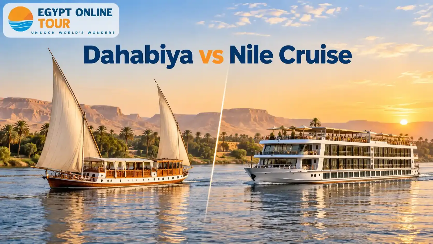Dahabiya vs Nile Cruise: Which Is Better?