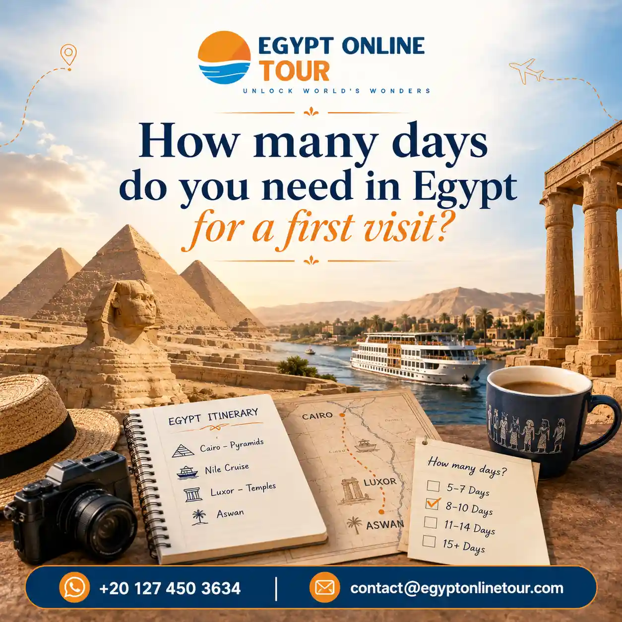 visiting egypt for the first time