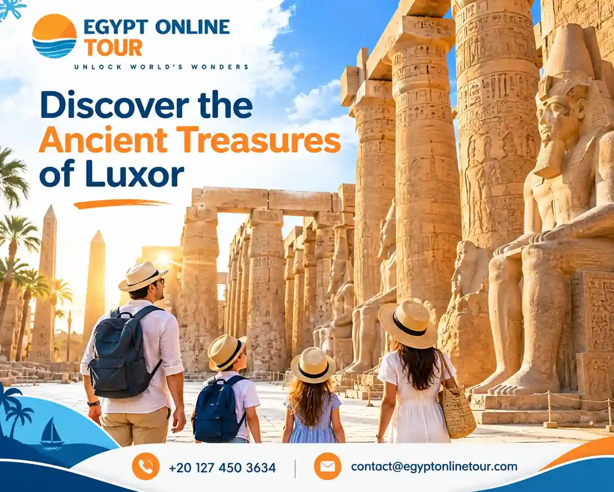 4 Days Family Nile Adventure to Luxor & Aswan