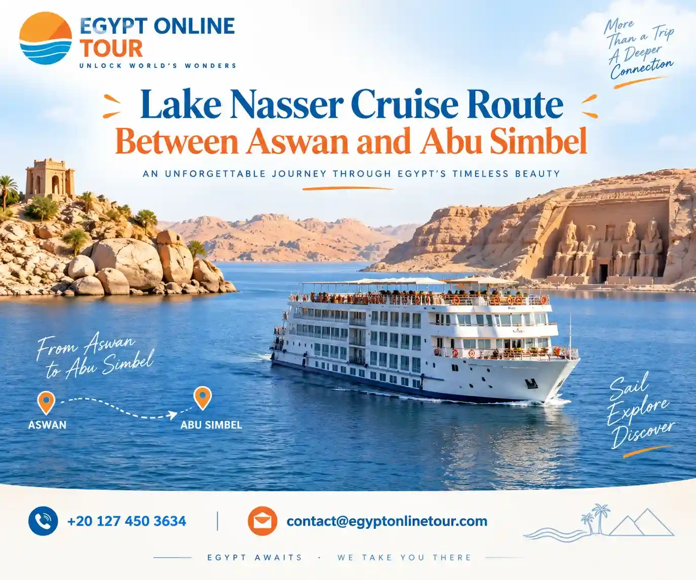 Lake Nasser cruise vs Nile cruise
