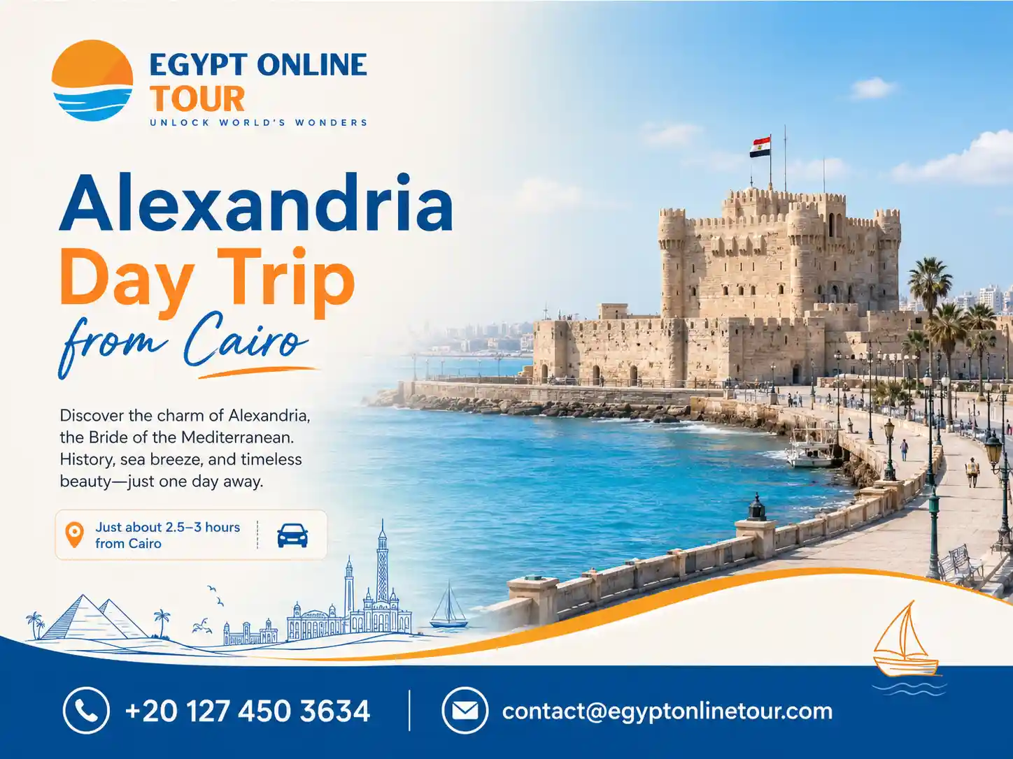 6 Days Cairo and Alexandria Vacation