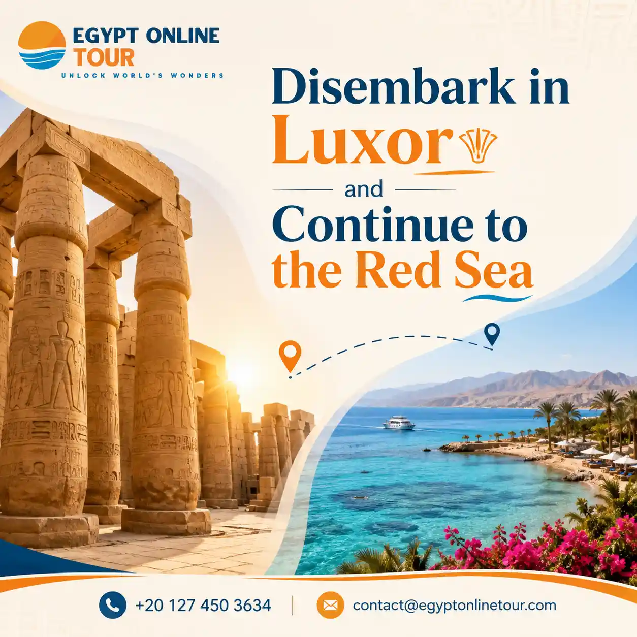 8 Days Cairo Nile Cruise and Hurghada Tour