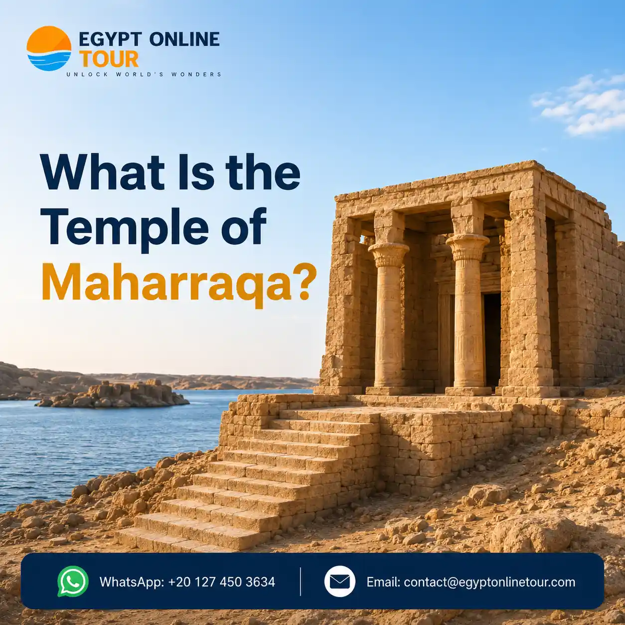 Temple of Maharraqa in Aswan