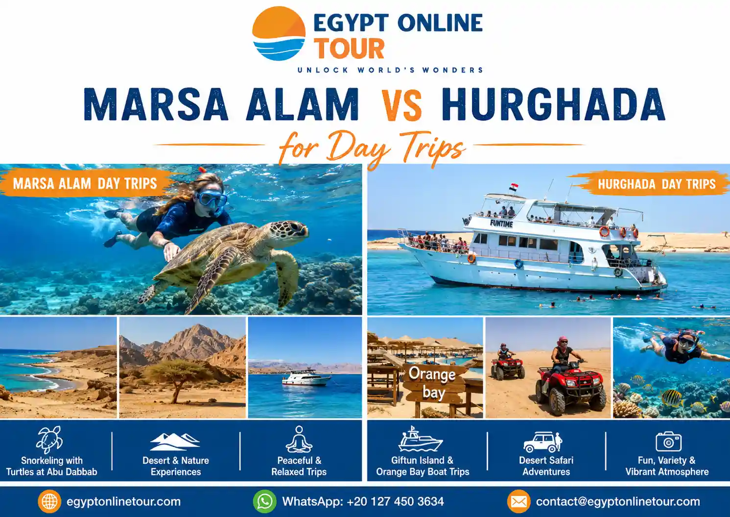 Marsa Alam vs Hurghada
