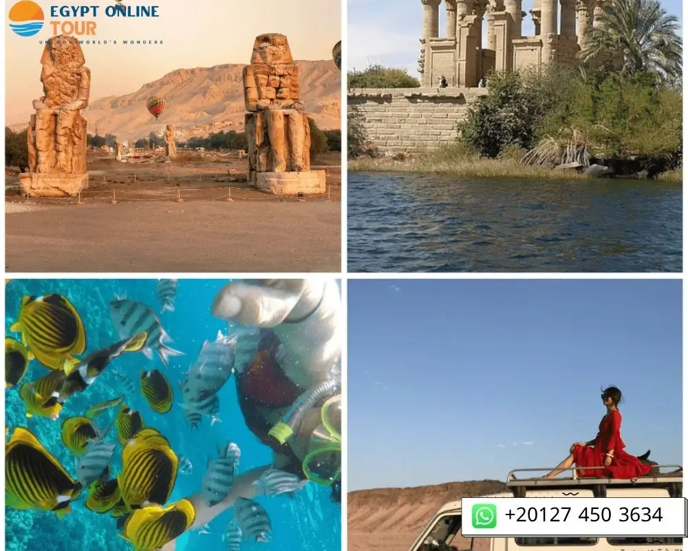 How many days in Egypt first time