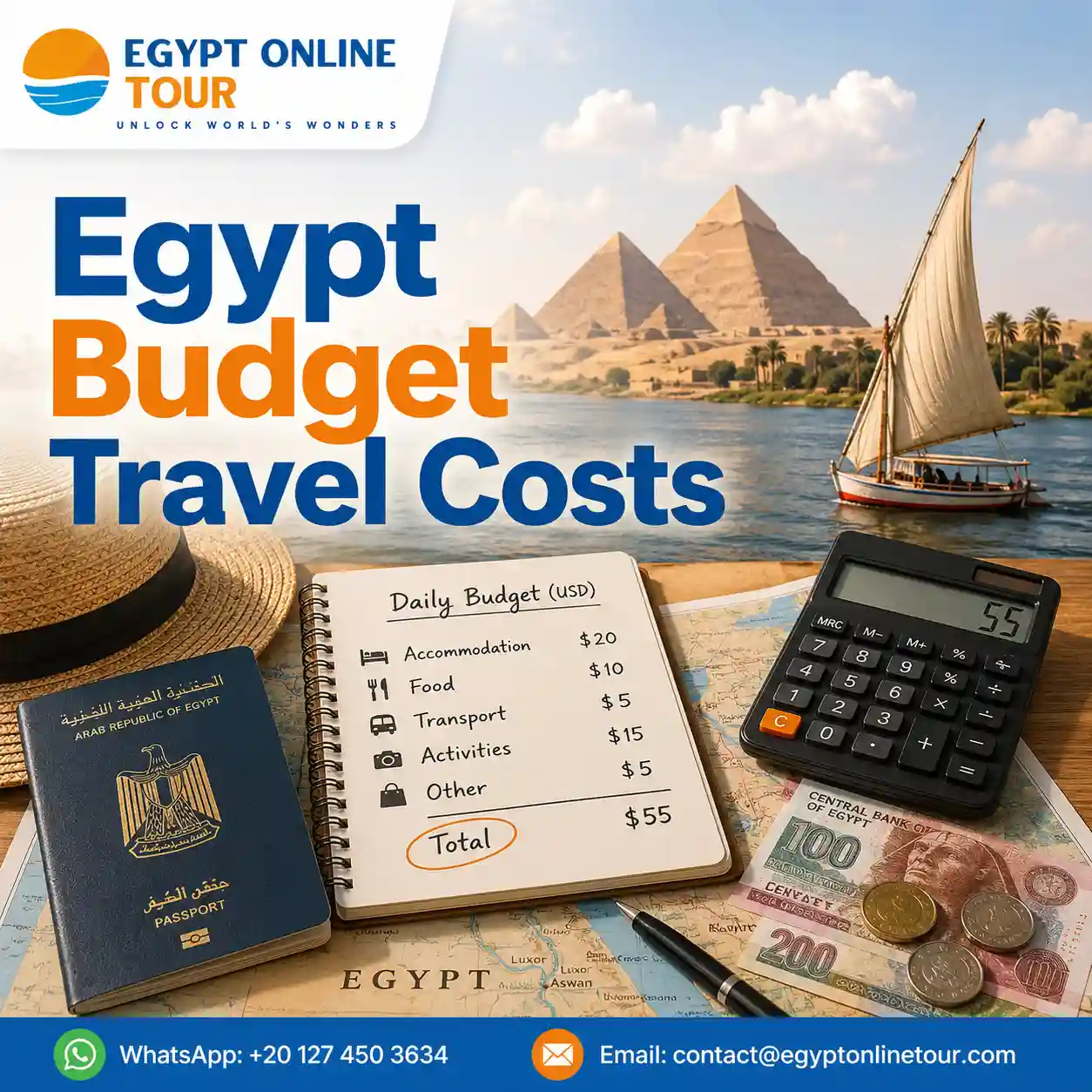 Egypt Budget Travel Itinerary
