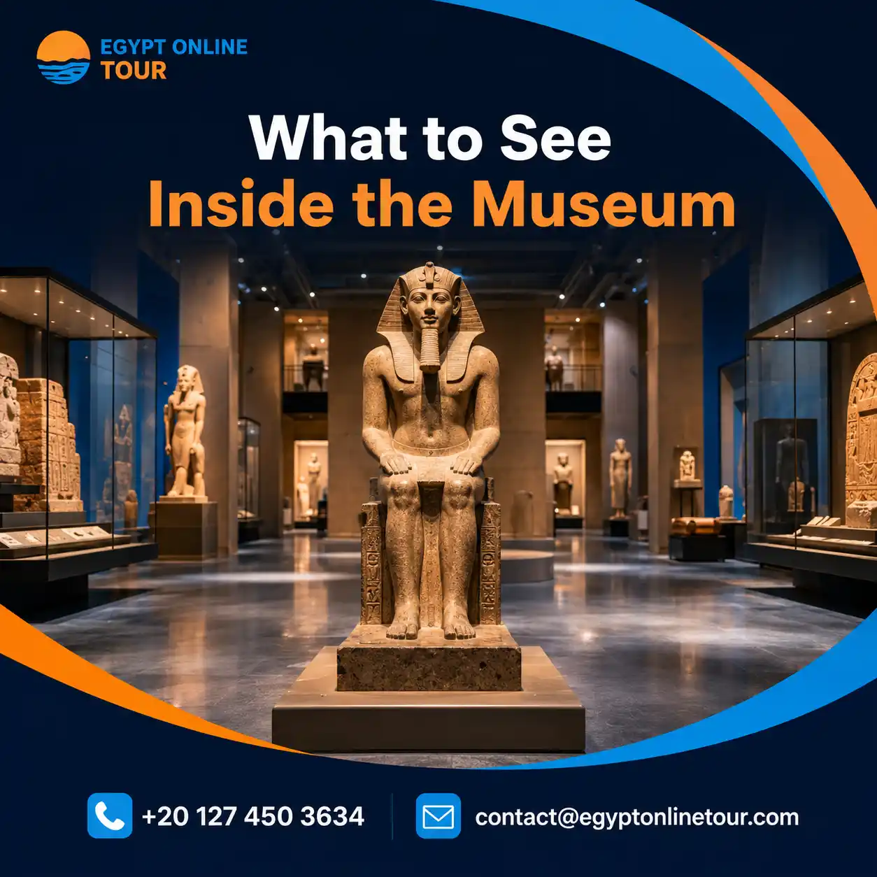 Egyptian Civilization Museum in Cairo