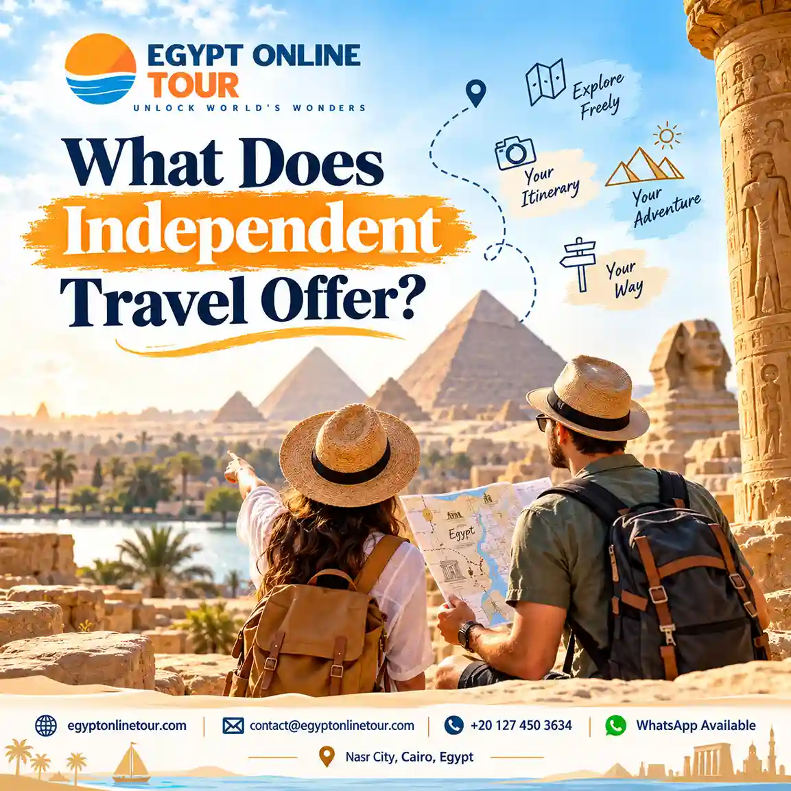 Nile cruise vs independent travel Egypt