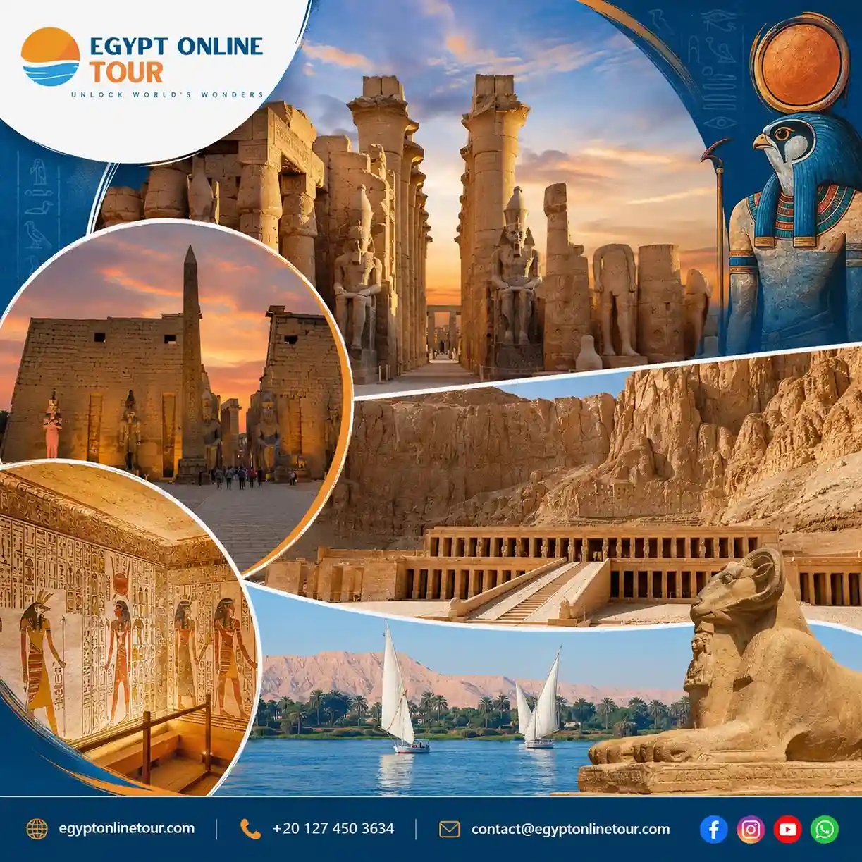 Egyptian Mythology Places to Visit in Egypt