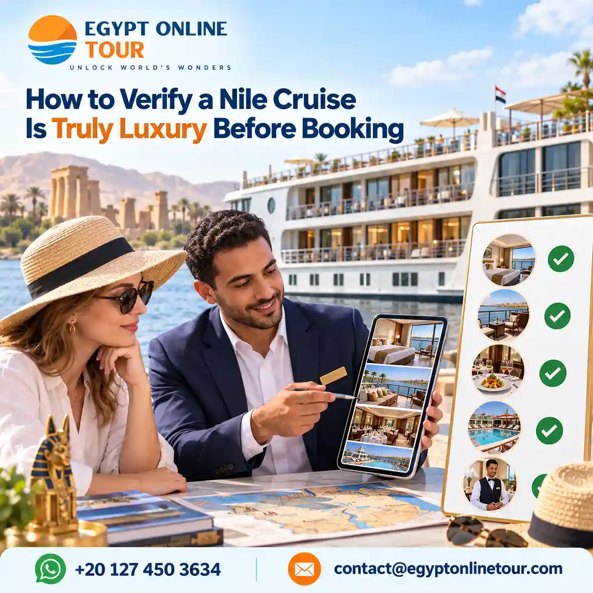 5 Star vs Luxury Nile Cruise Egypt