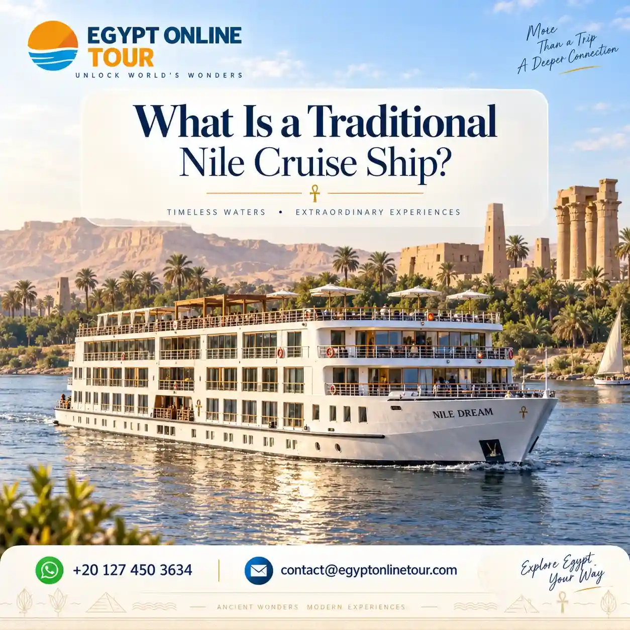 Dahabiya vs Nile Cruise