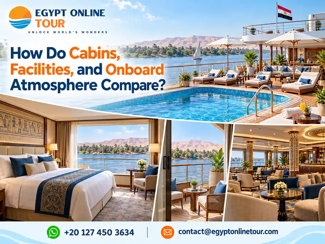 5 Star vs Luxury Nile Cruise Egypt
