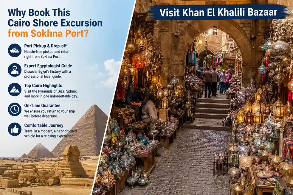 Cairo Tour from Sokhna Port 