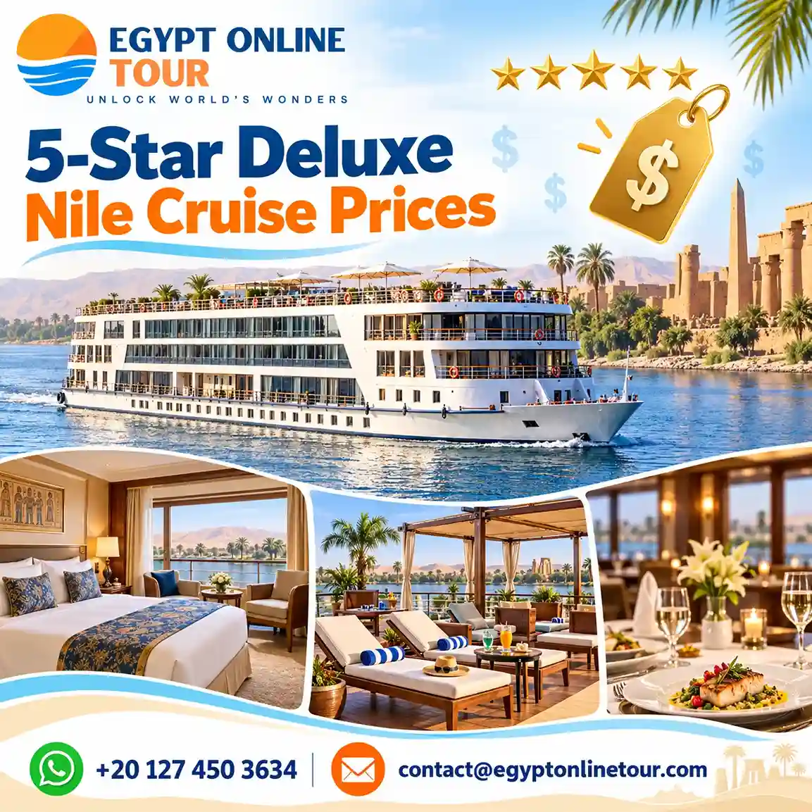 How Much Does a Nile Cruise Cost in Egypt