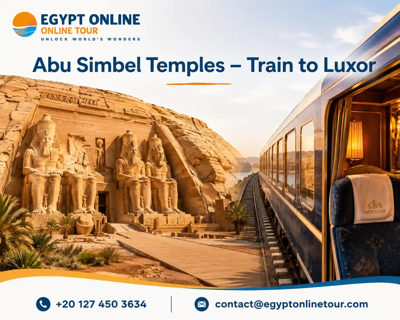 6 day Egypt itinerary Cairo, Alexandria, Luxor, Abu Simbel 