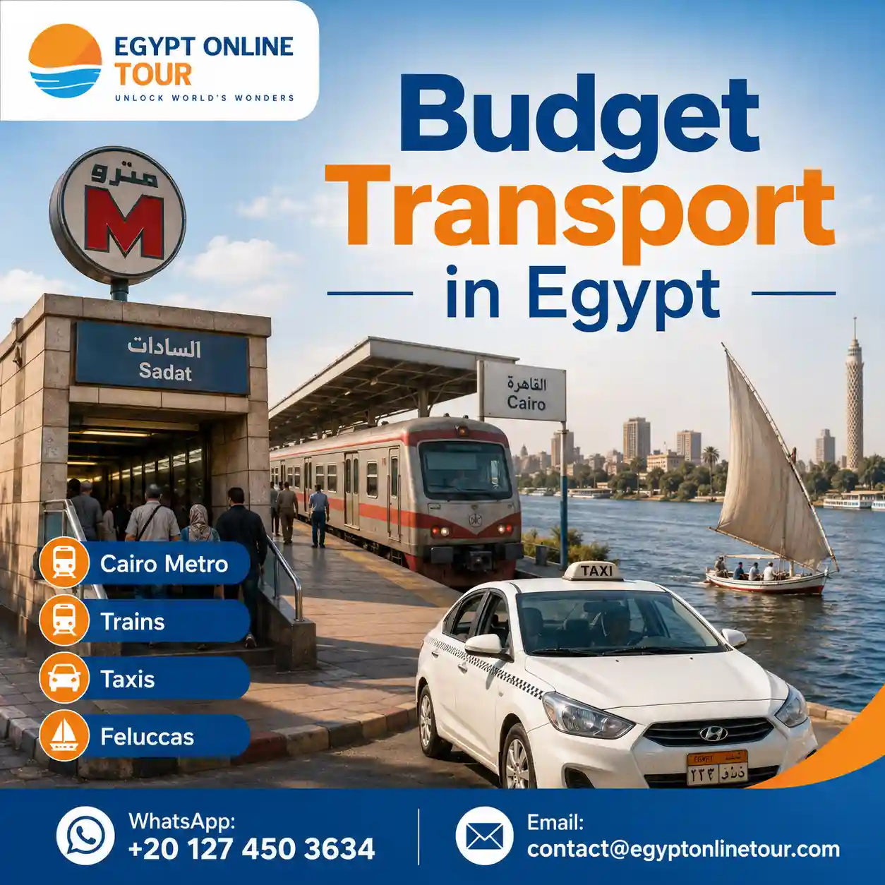 Egypt Budget Travel Itinerary