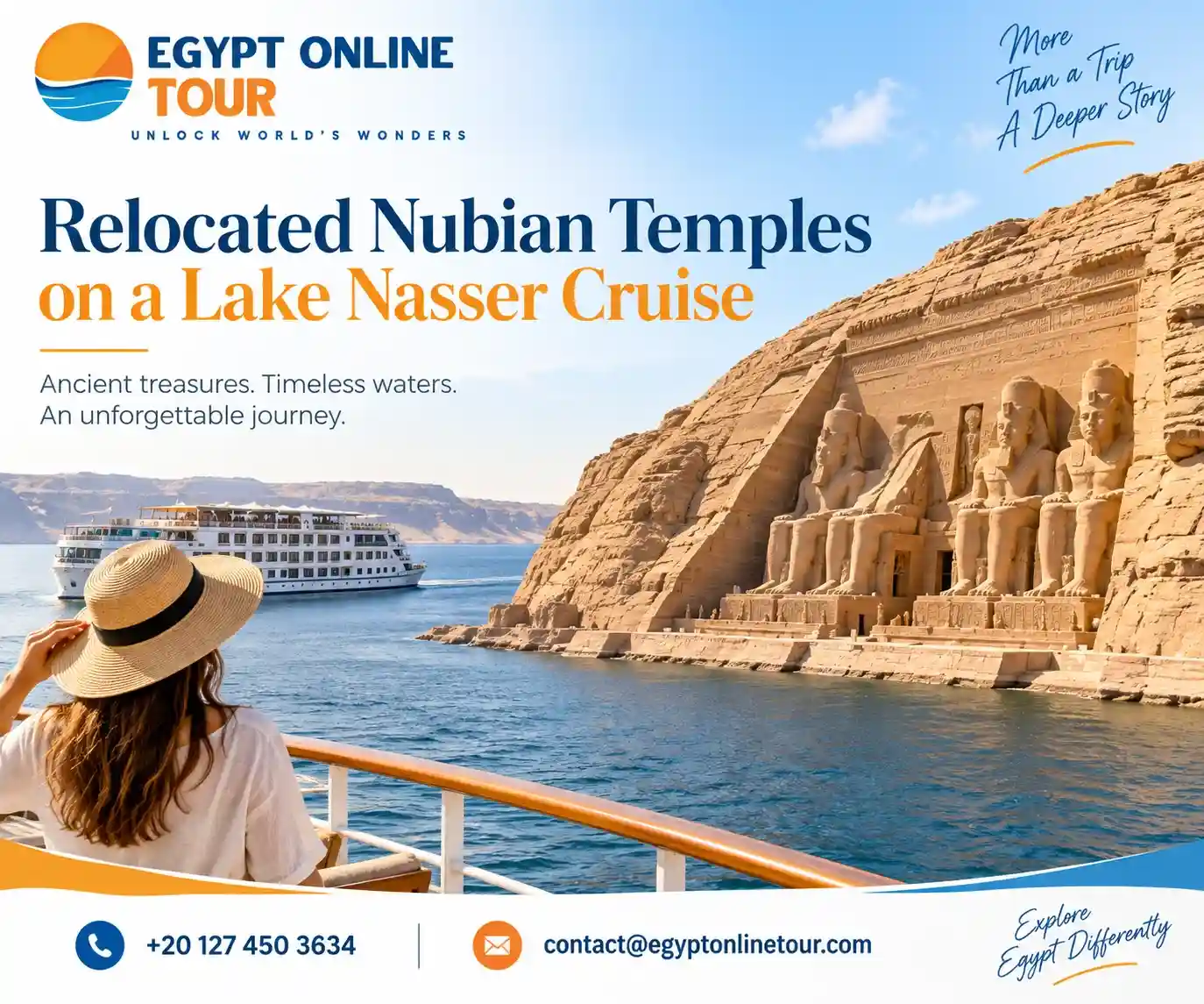 Lake Nasser cruise vs Nile cruise