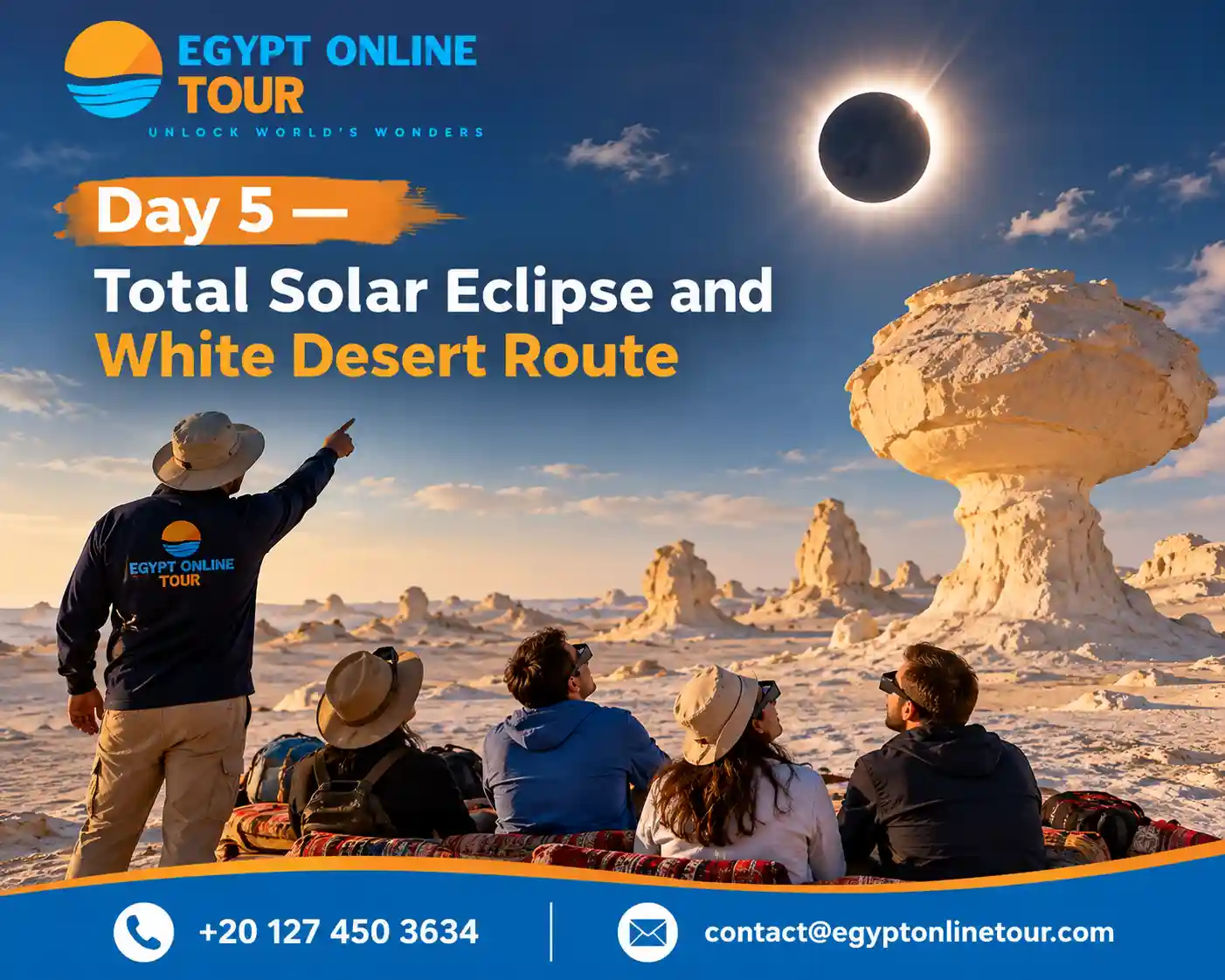 Bahariya Oasis Solar Eclipse Tour 2027