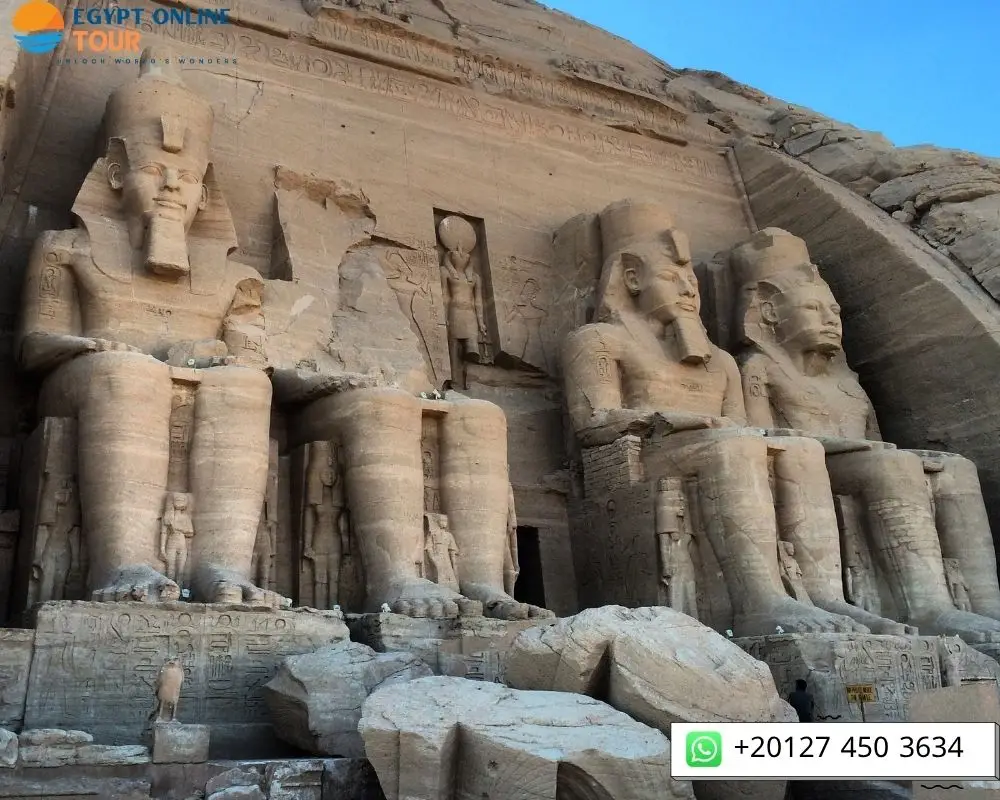 How many days in Egypt first time