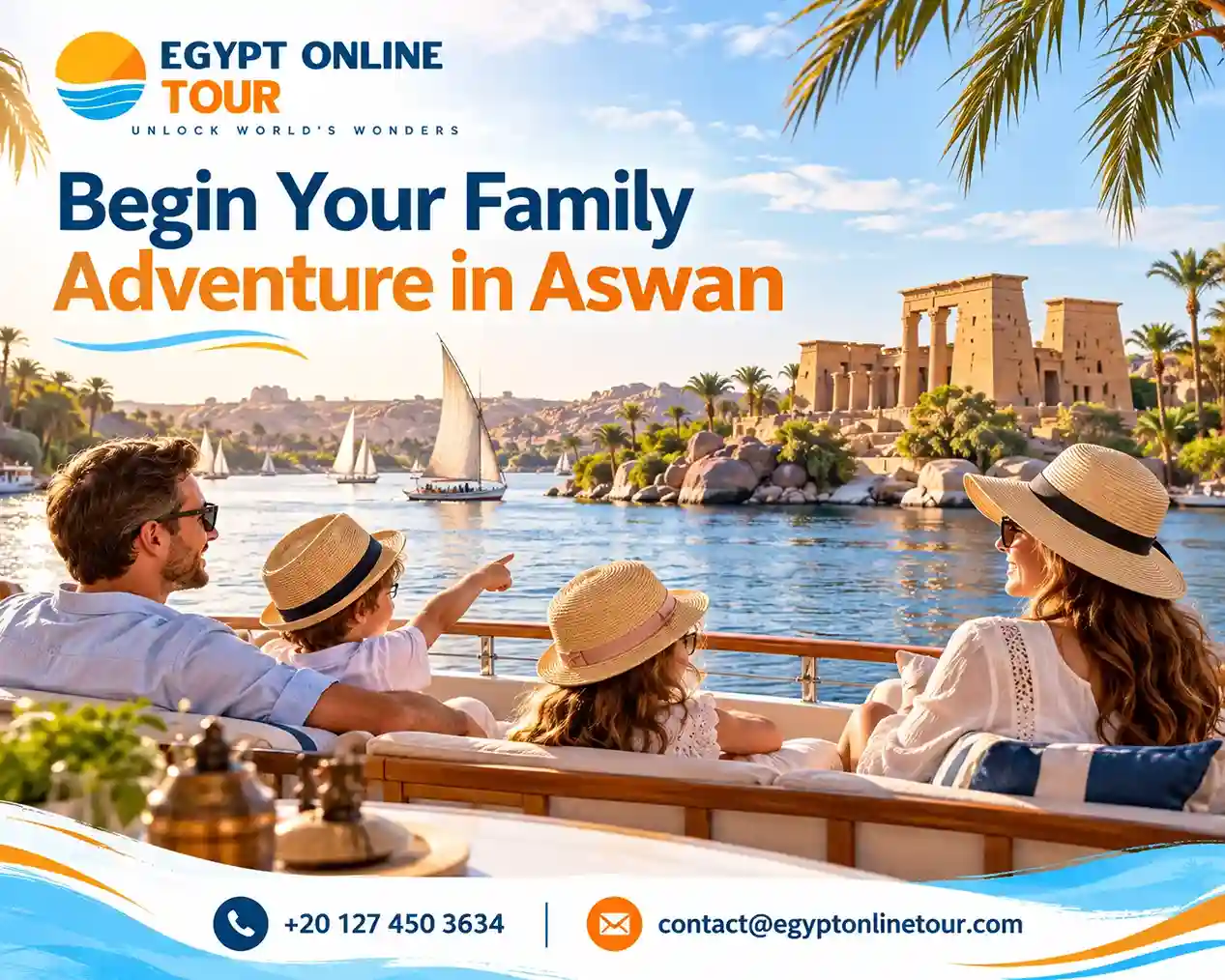 4 Days Family Nile Adventure to Luxor & Aswan