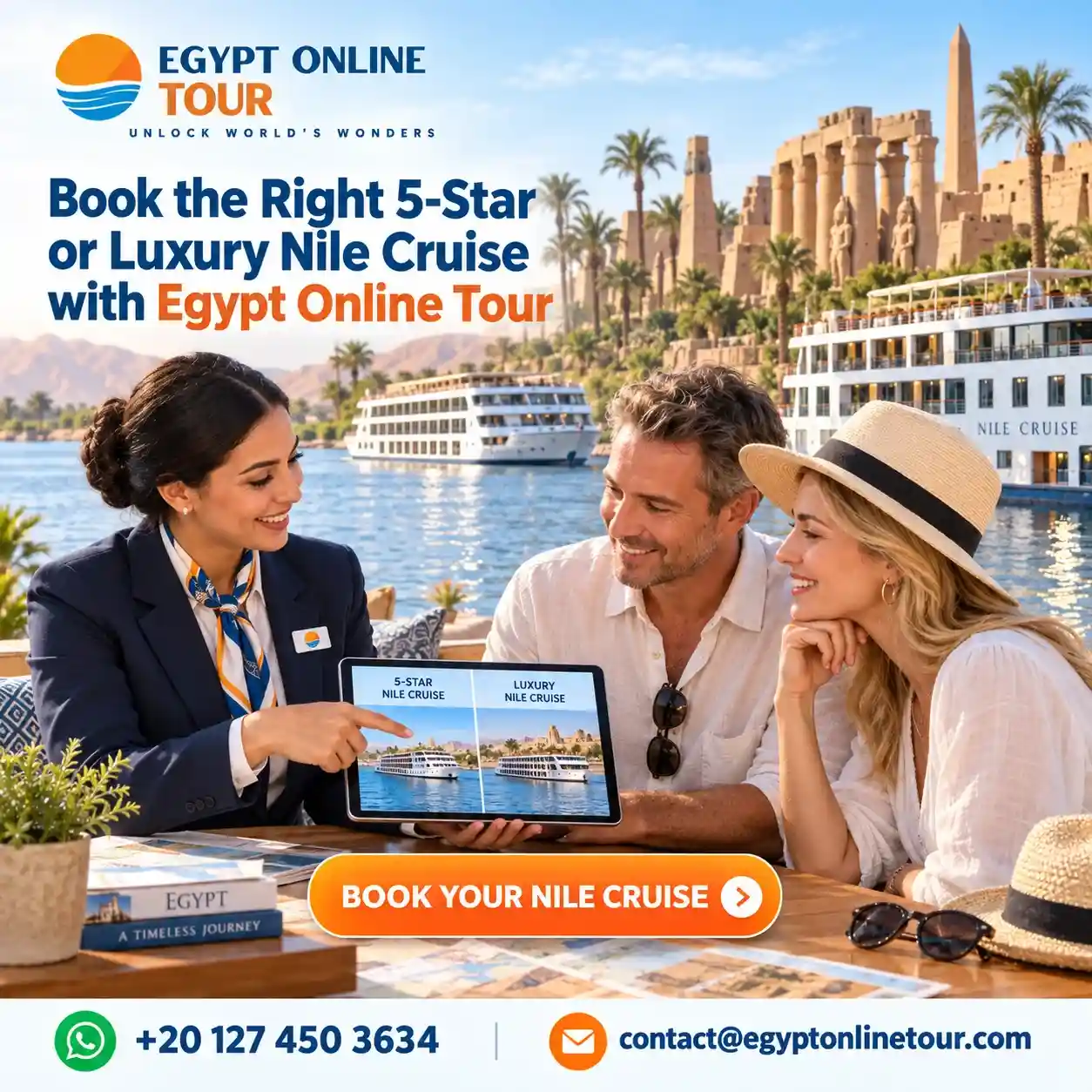 5 Star vs Luxury Nile Cruise Egypt