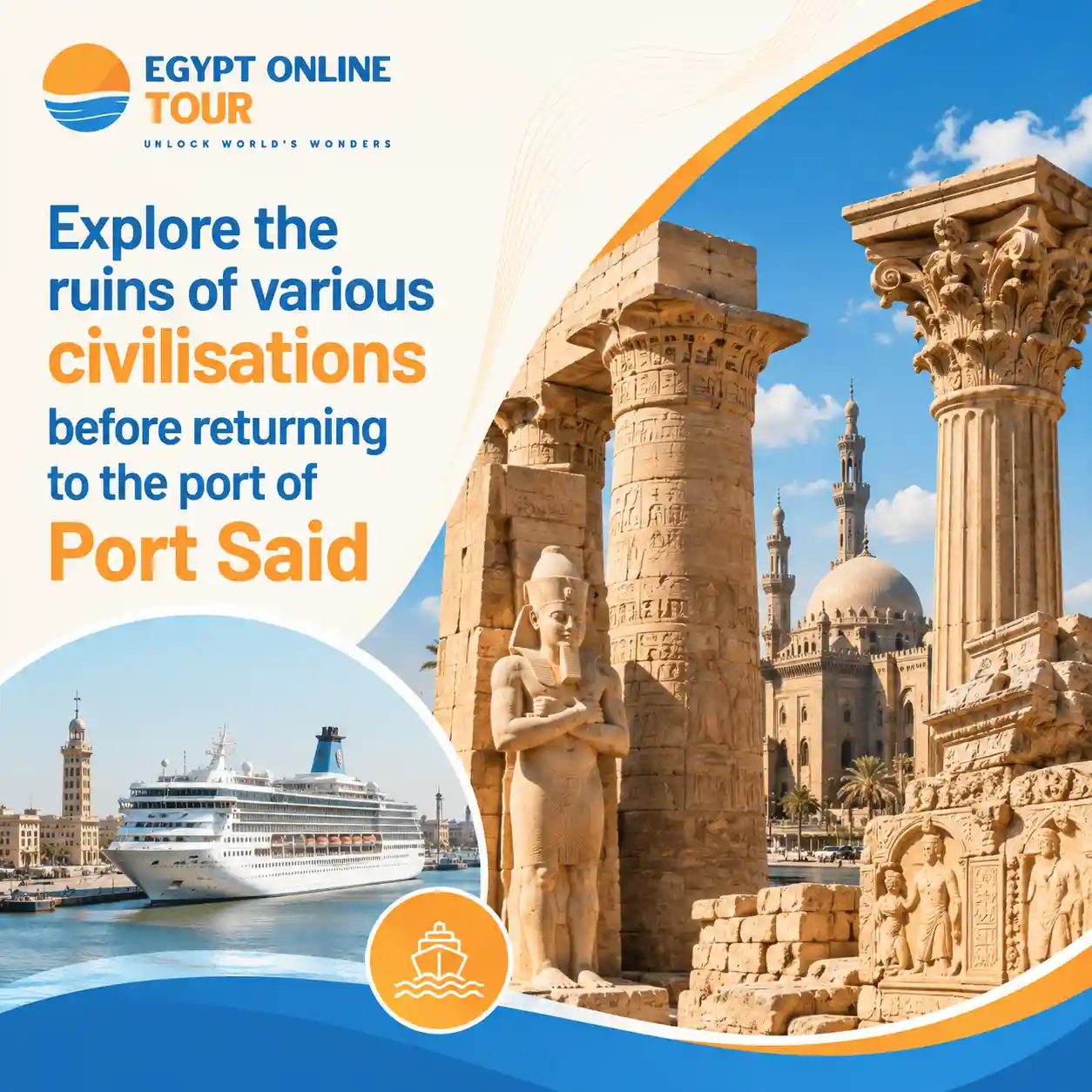 Two Days Trip to Cairo from Port Said