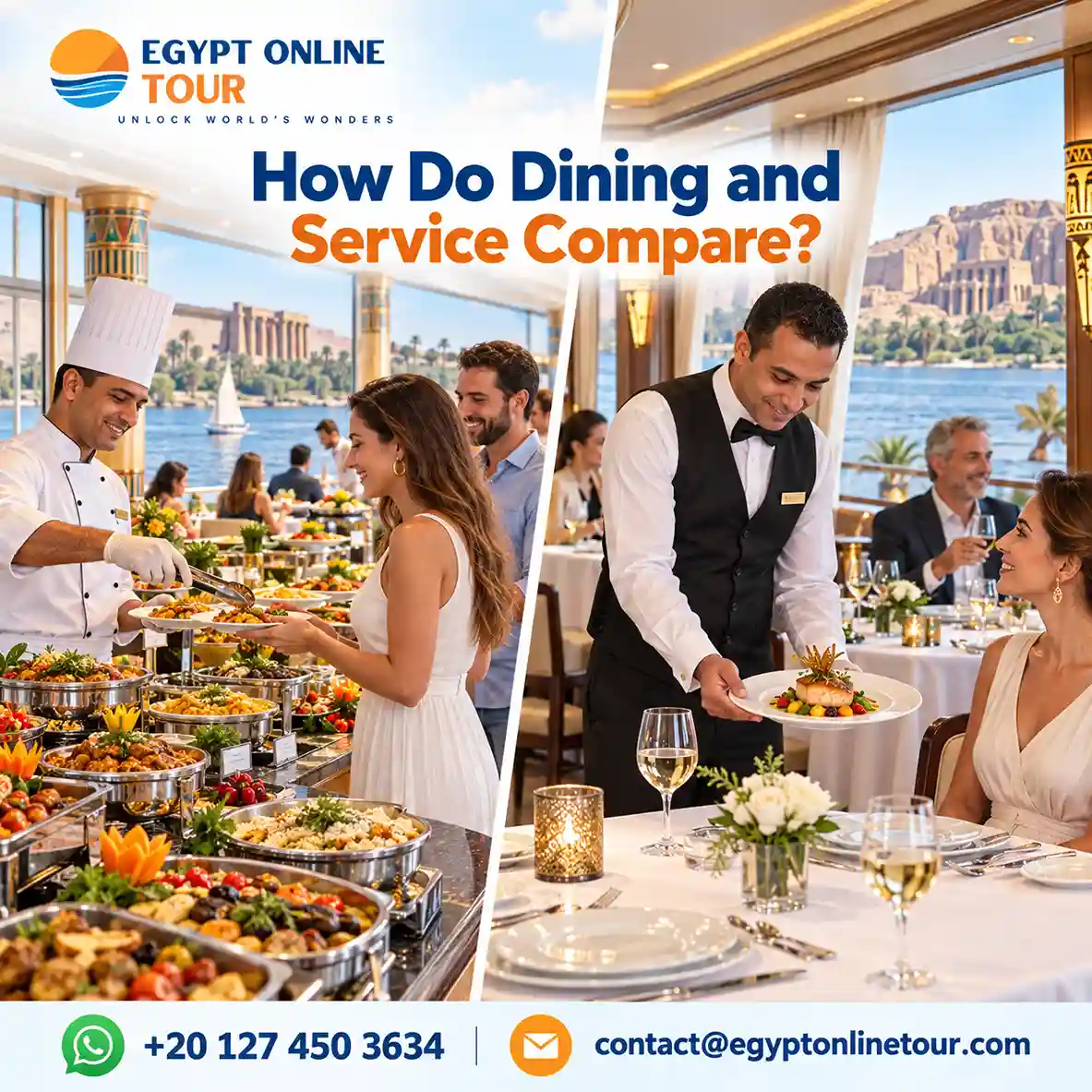 5 Star vs Luxury Nile Cruise Egypt