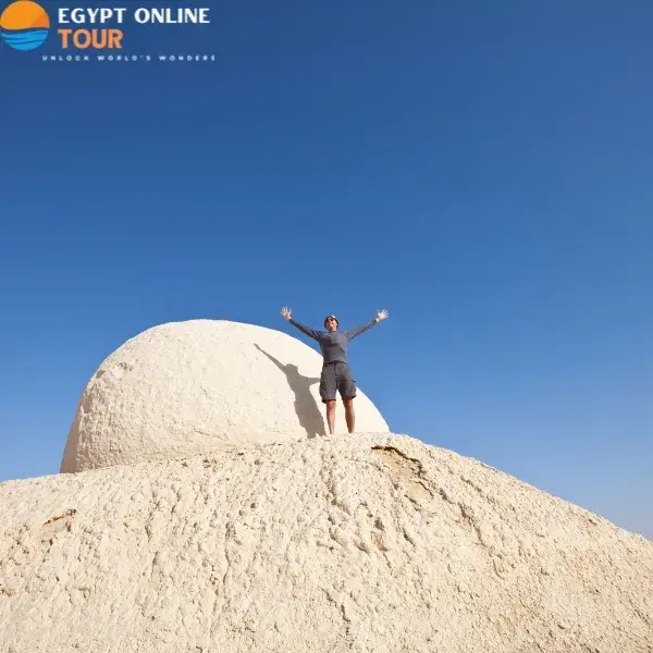 White desert camp