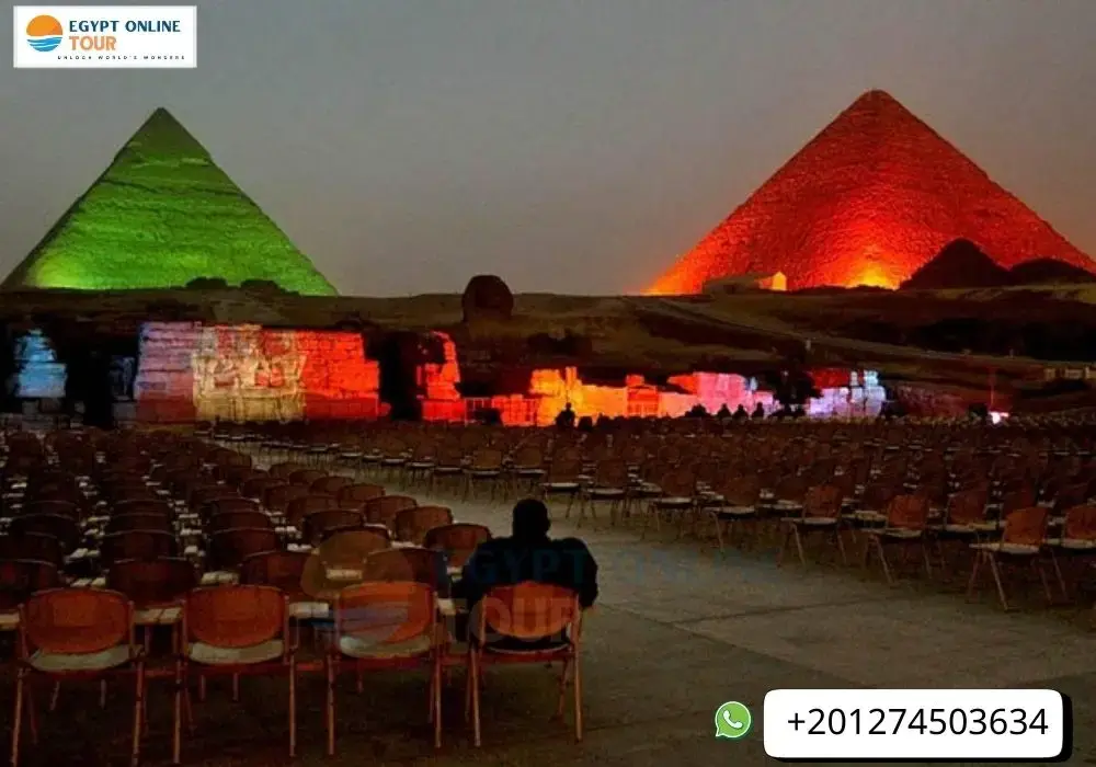Sound and Light Show Pyramids