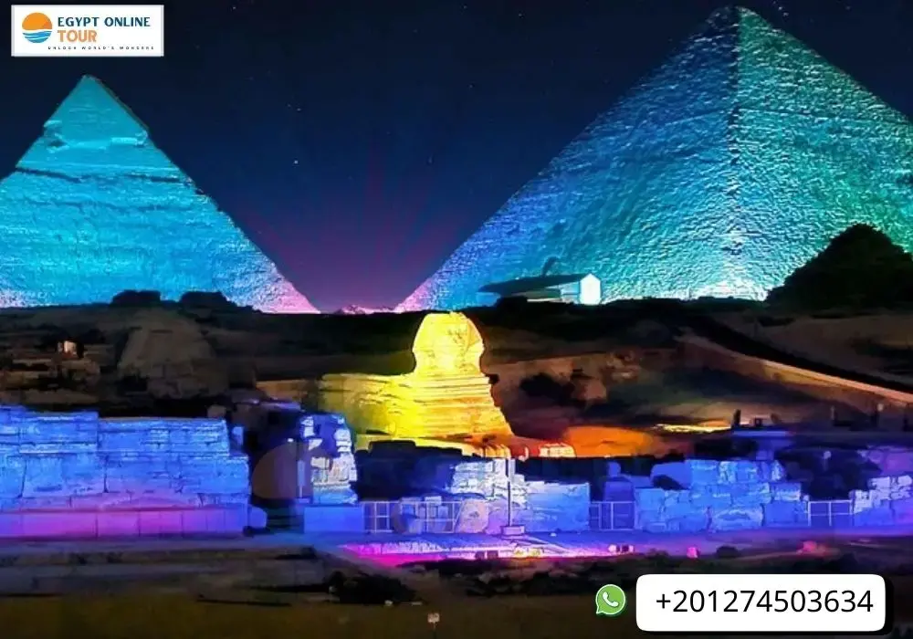 Sound and Light Show Pyramids