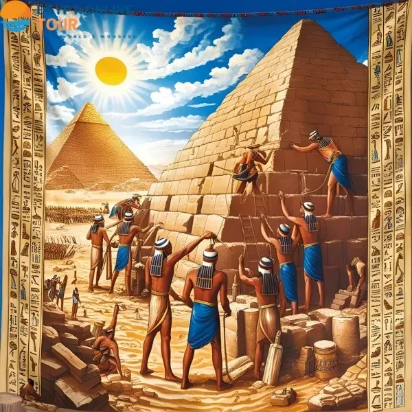when were the great pyramids built
