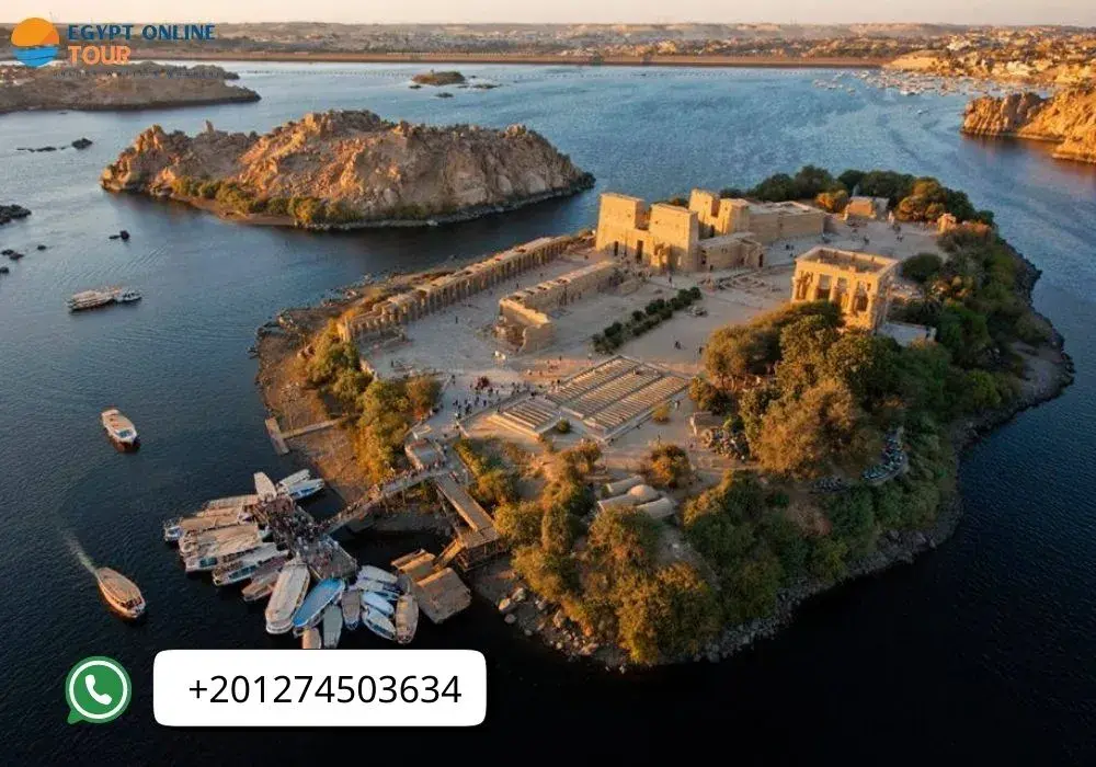 Visiting Philae Temple in Aswan